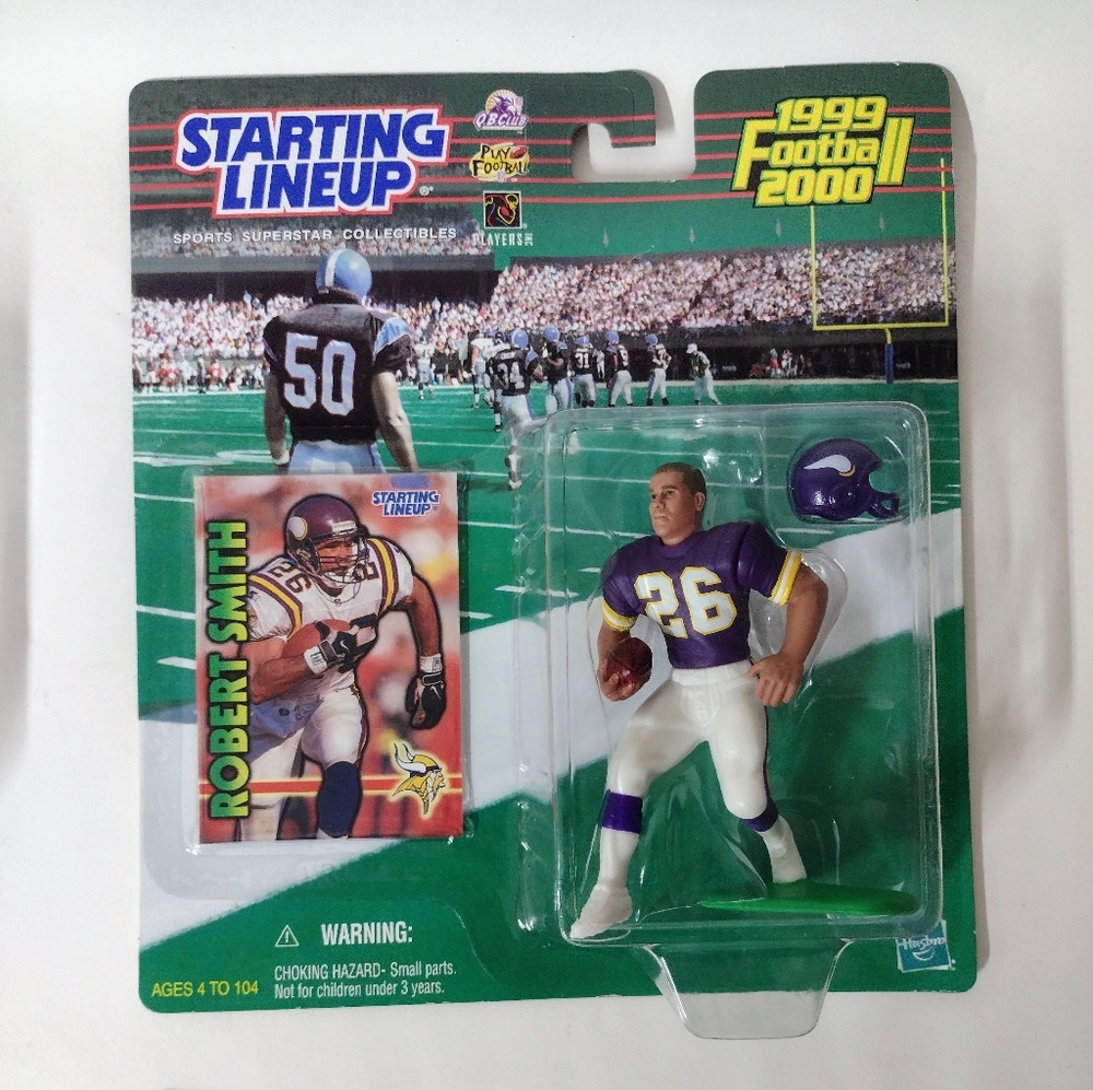 1999 Robert Smith Hasbro Starting Lineup NFL ROOKIE figure